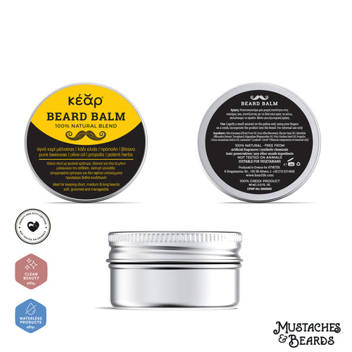 Kear Tame & Refresh: Beard Balm & Herbal Soap Set