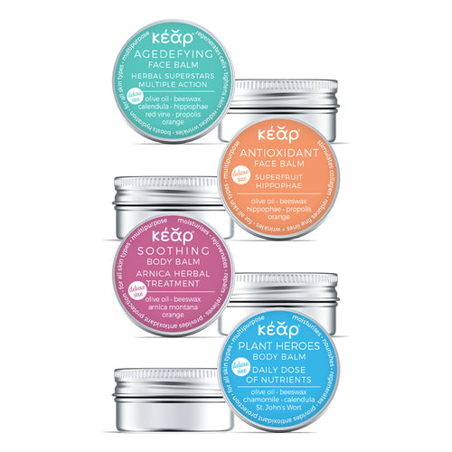 Kear Mini Balm Collection: Travel-Sized Skincare Bliss