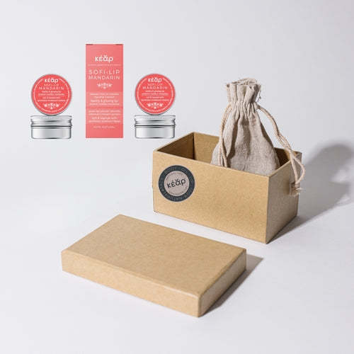 Kear Sofi-Lip Mandarin Lip Balm Duo