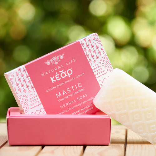 Mastic Herbal Soap: Double the Cleanse, Double the Glow